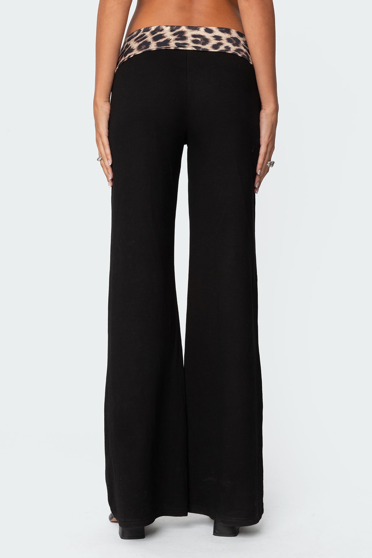 Leopard Foldover Pants - Image 5