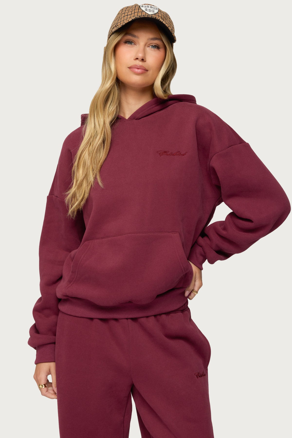 Basic Girl Oversized Edikted Hoodie - Image 2