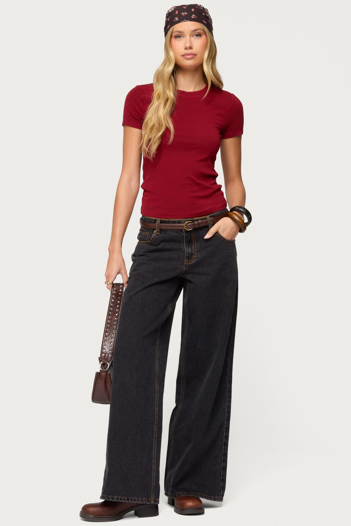 Daphney Ribbed T Shirt - Image 3