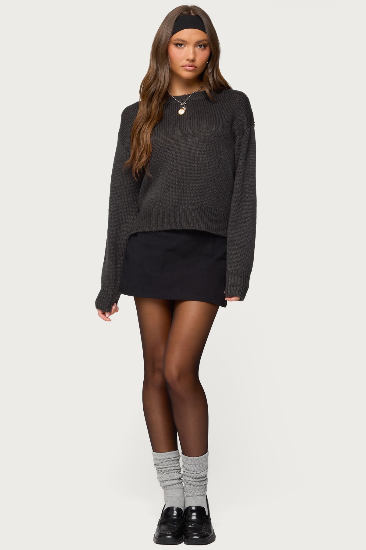 Kyrah Oversized Knit Sweater - Image 5