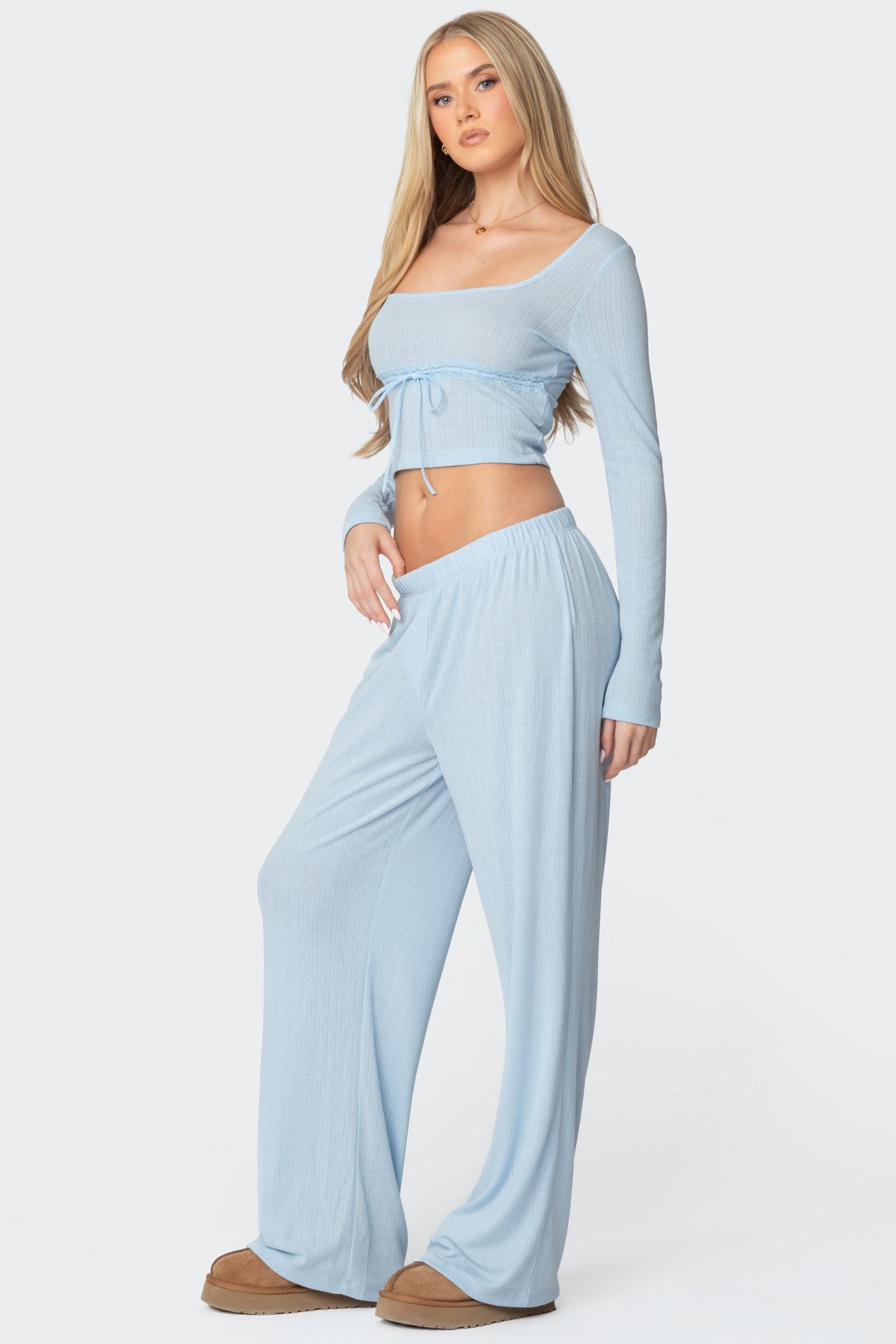 Ren Pointelle Pants - Image 3