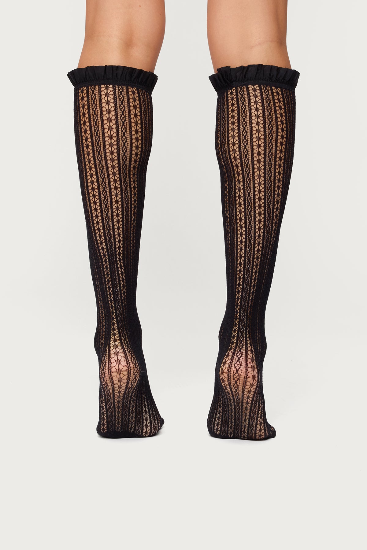 Sheer Lace Socks - Image 4