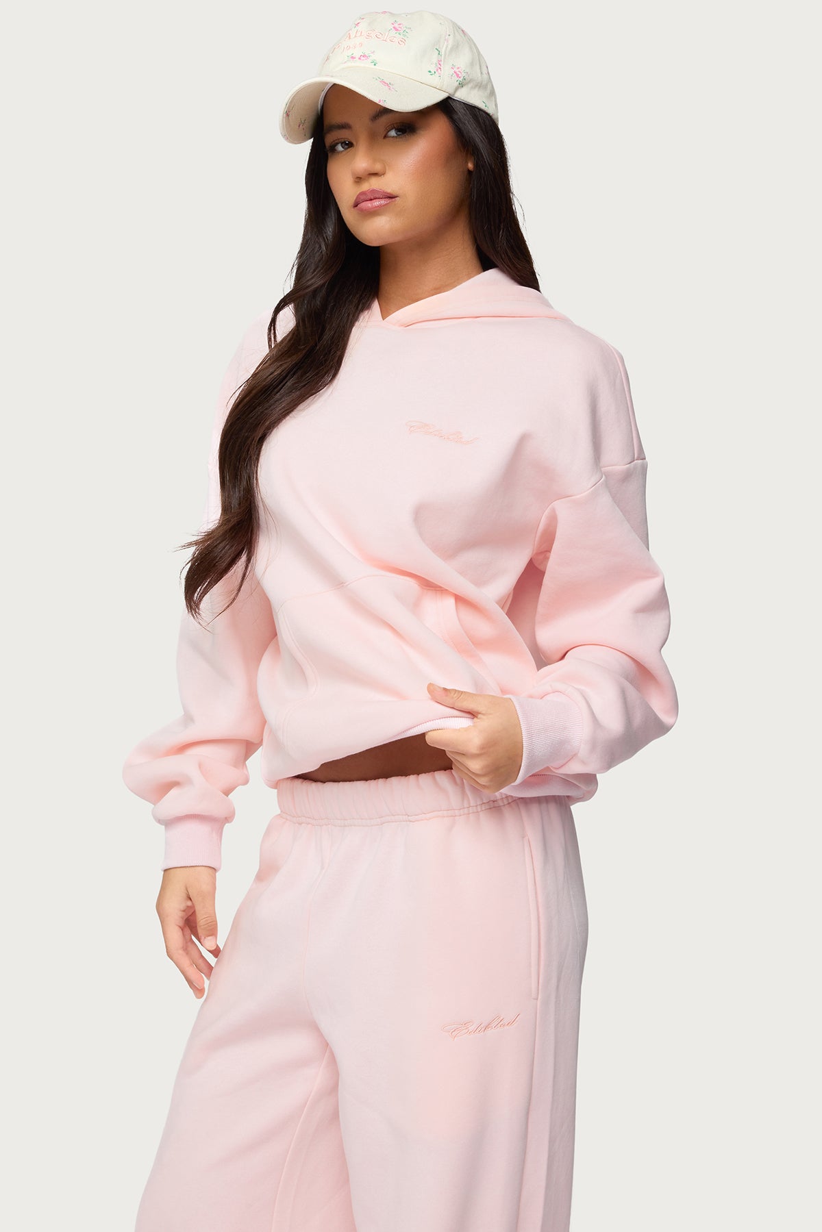 Basic Girl Oversized Edikted Hoodie - Image 3