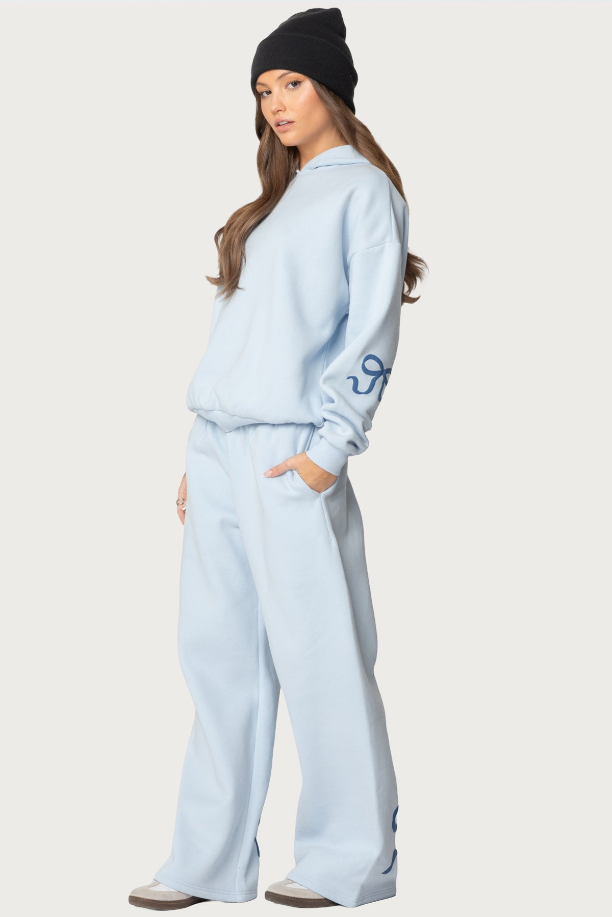 Bonney Bow Detail Hoodie - Image 3