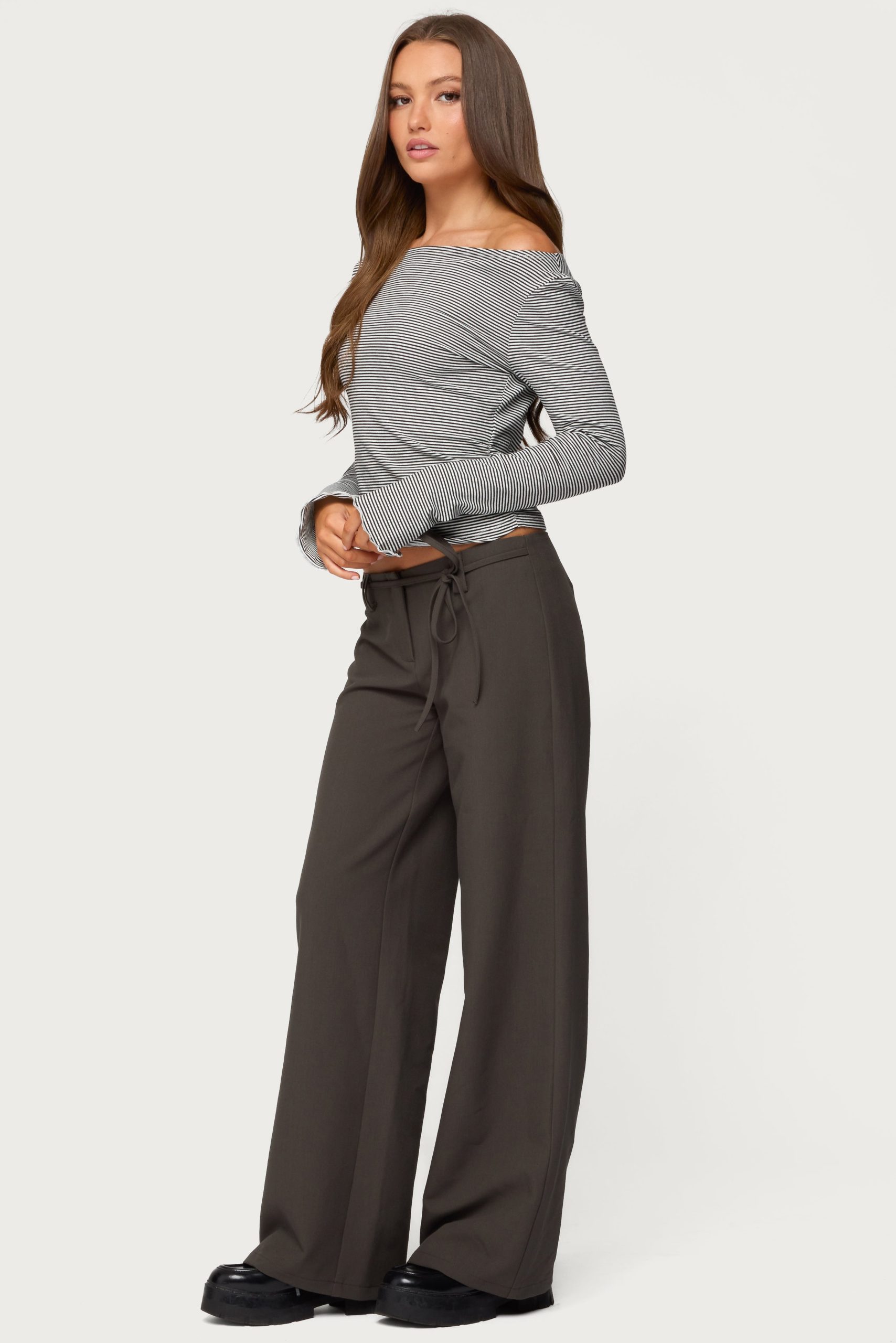Raphael Tie Belt Pants - Image 3