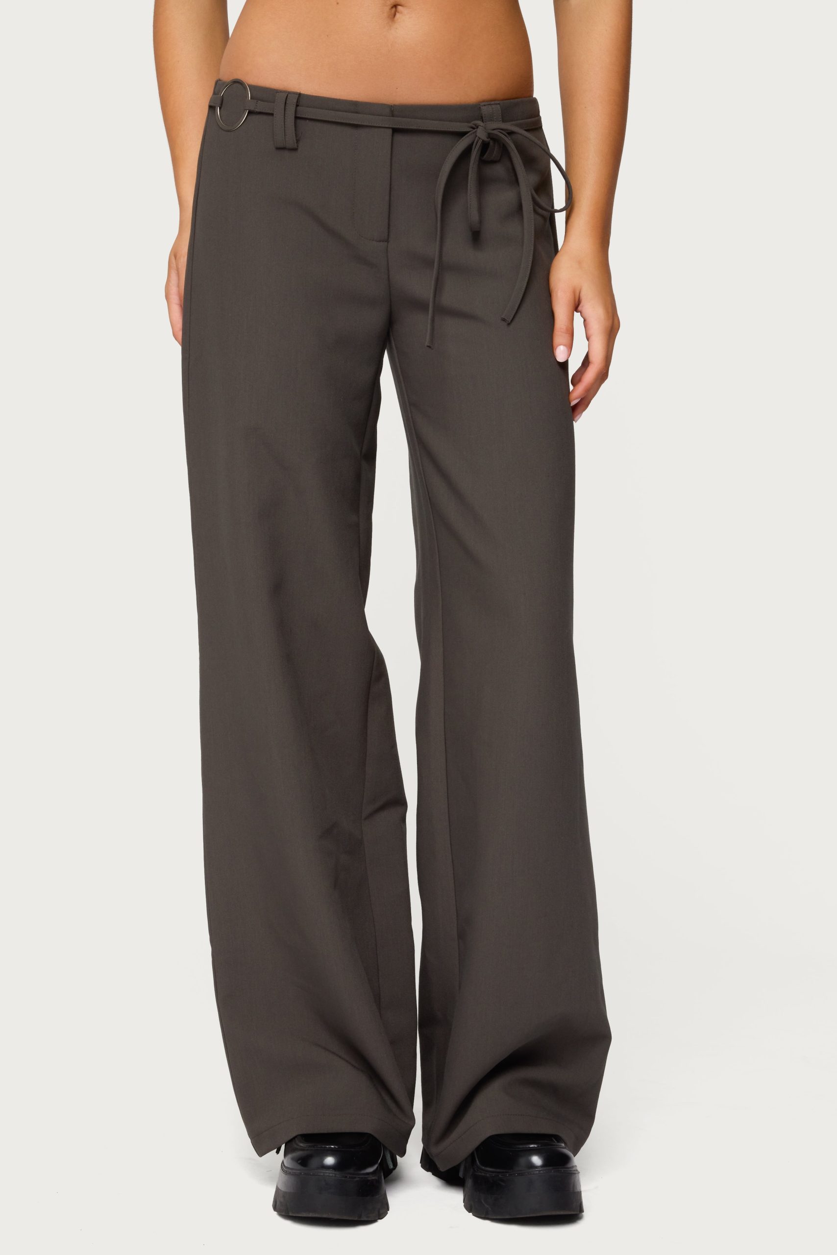 Raphael Tie Belt Pants - Image 2
