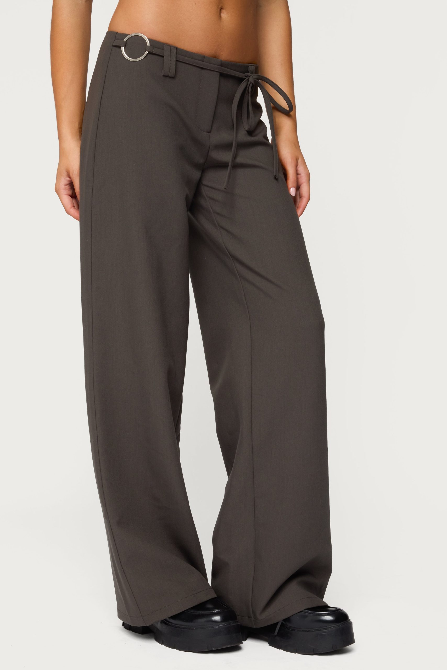 Raphael Tie Belt Pants - Image 4