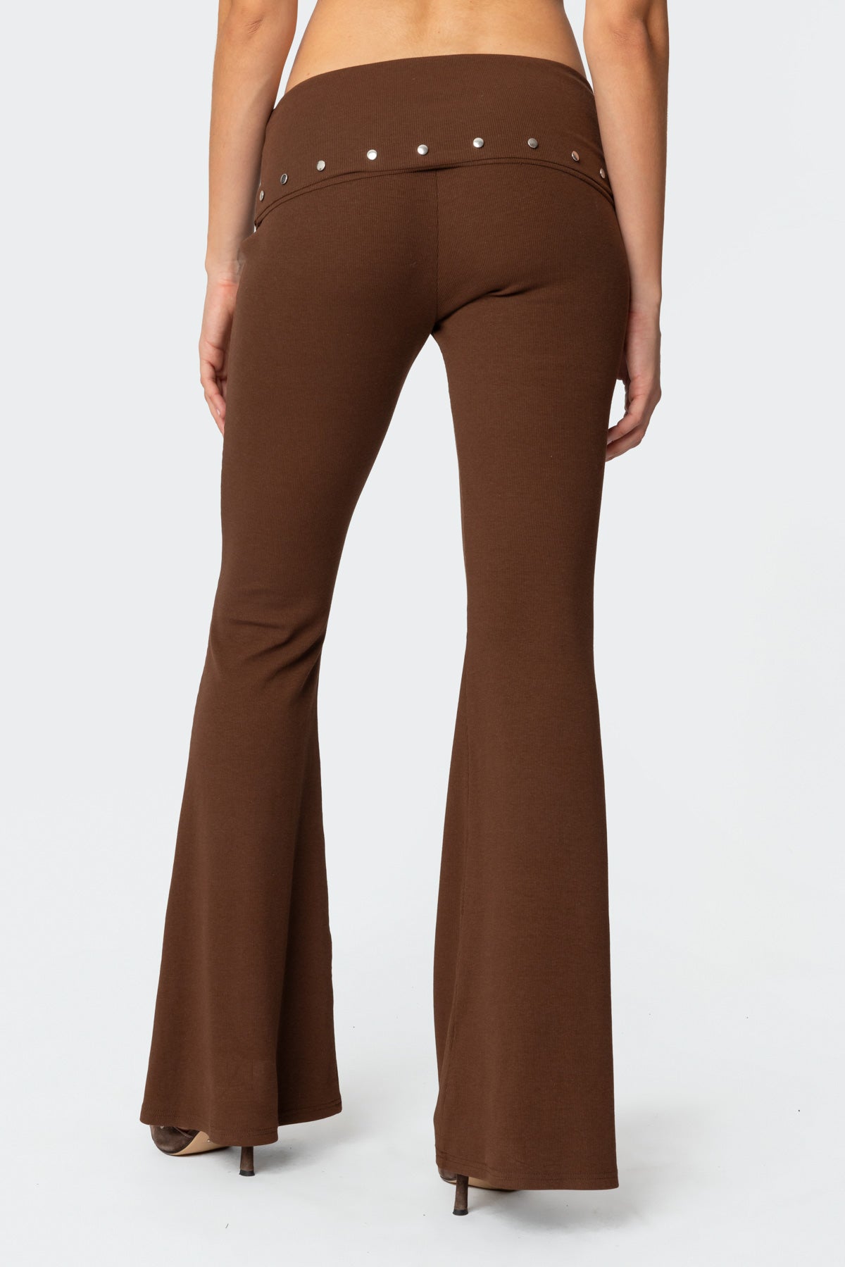 Aries Studded Fold Over Leggings - Image 4