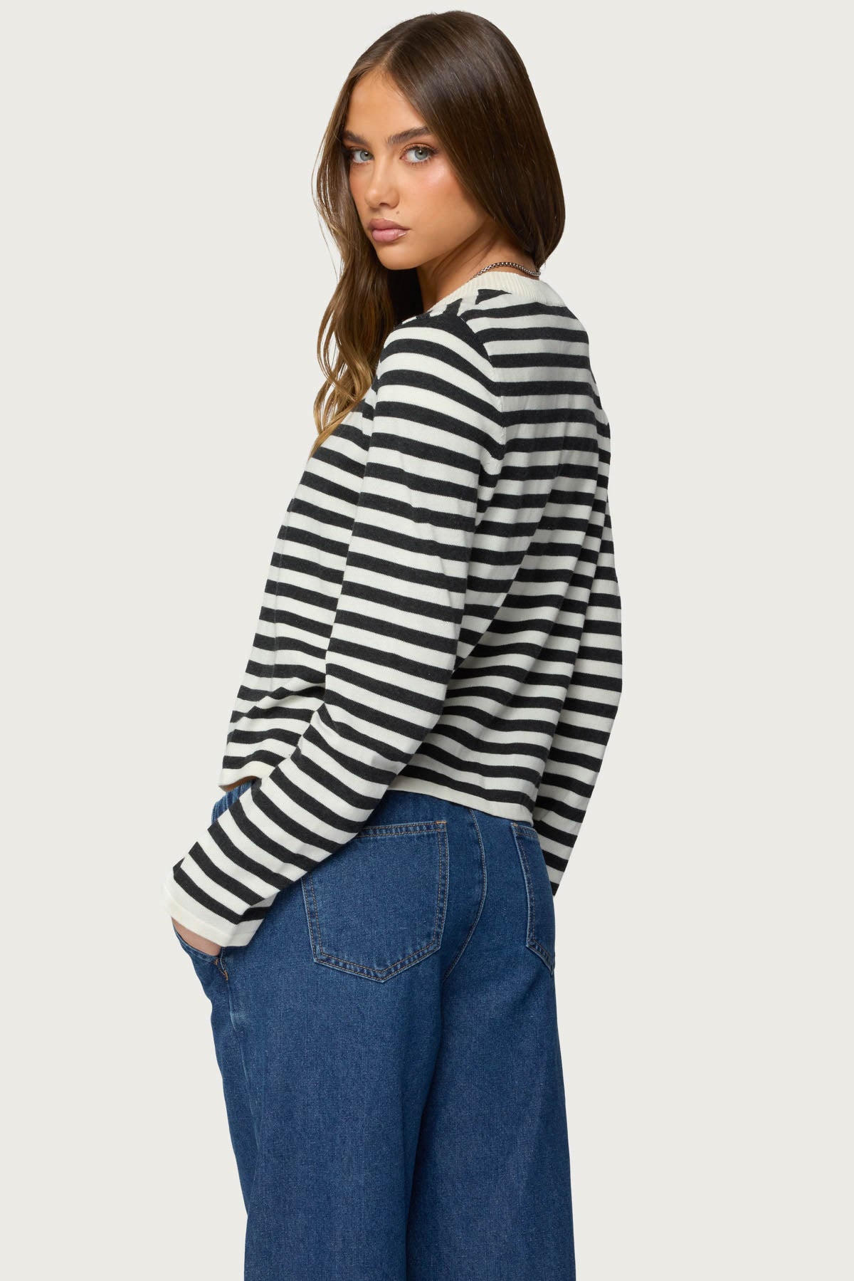Jenie Split Front Knit Cardigan - Image 5
