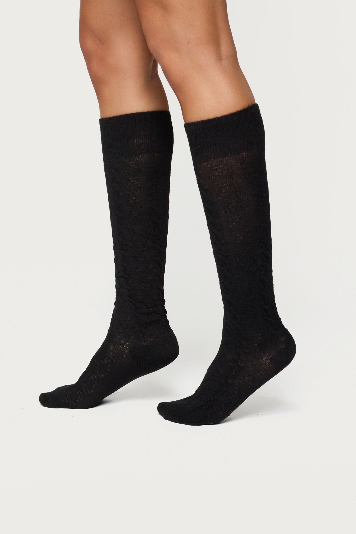 Cable Knit Socks - Image 2