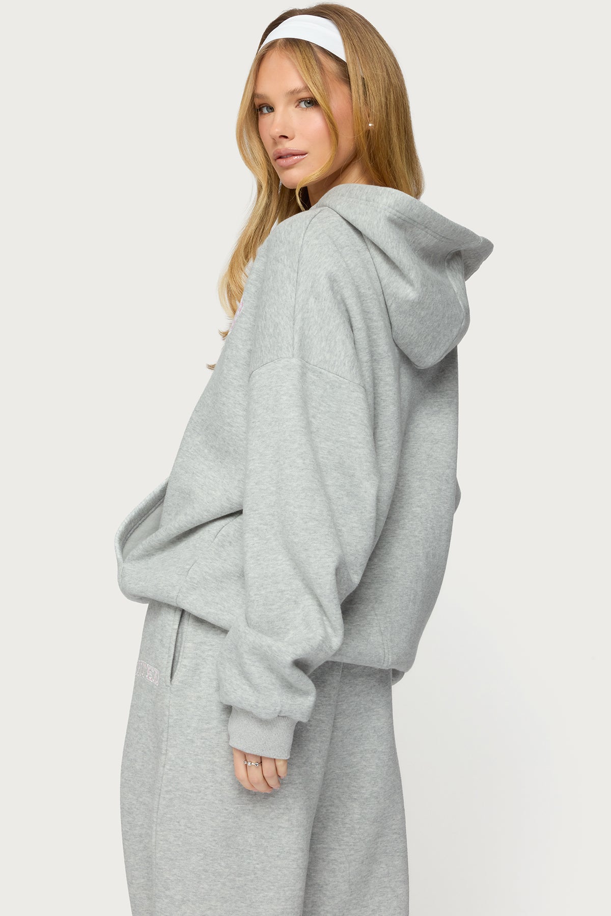 Edikted Lover Oversized Hoodie - Image 6