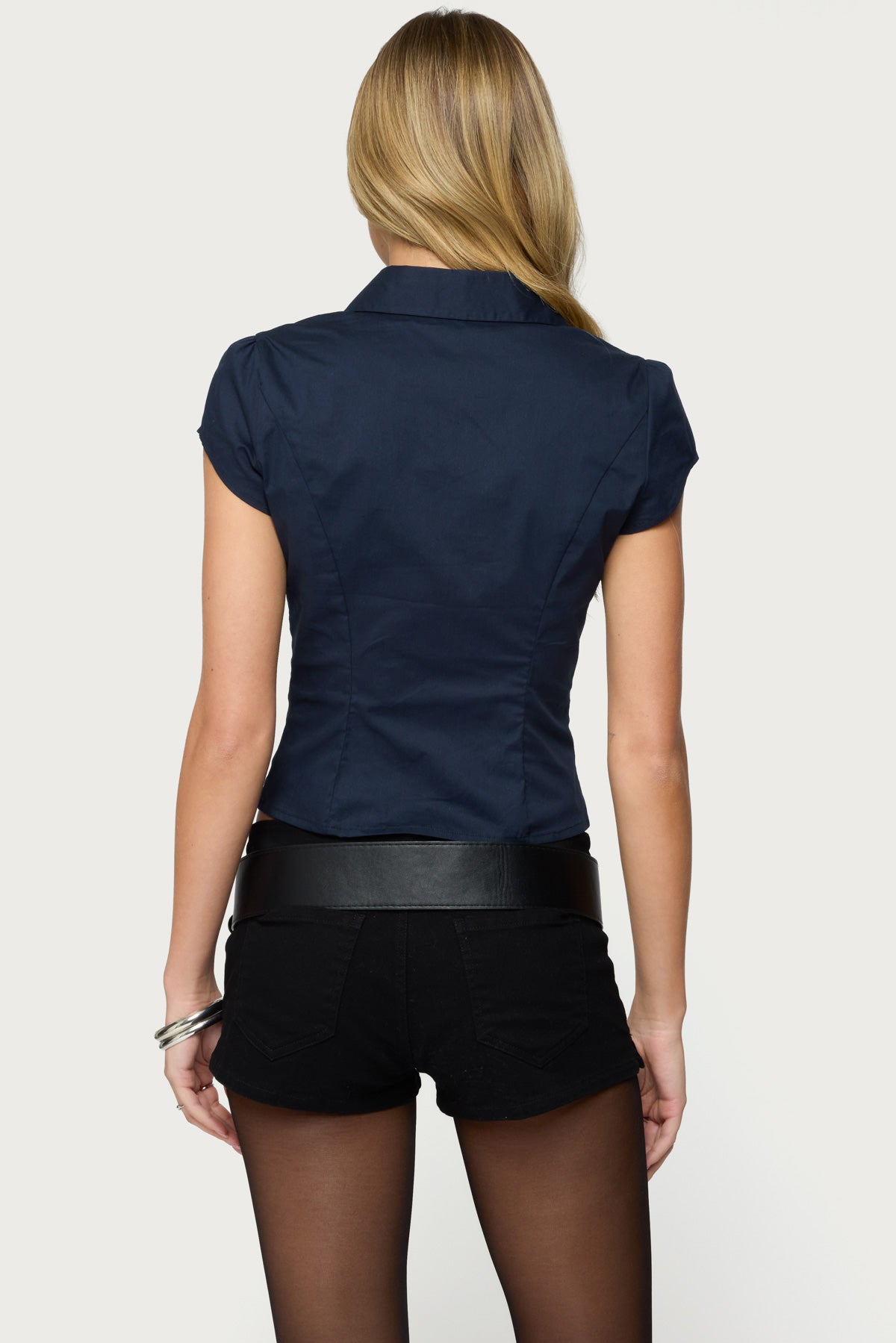 Massie Tailored Button Up Shirt - Image 5