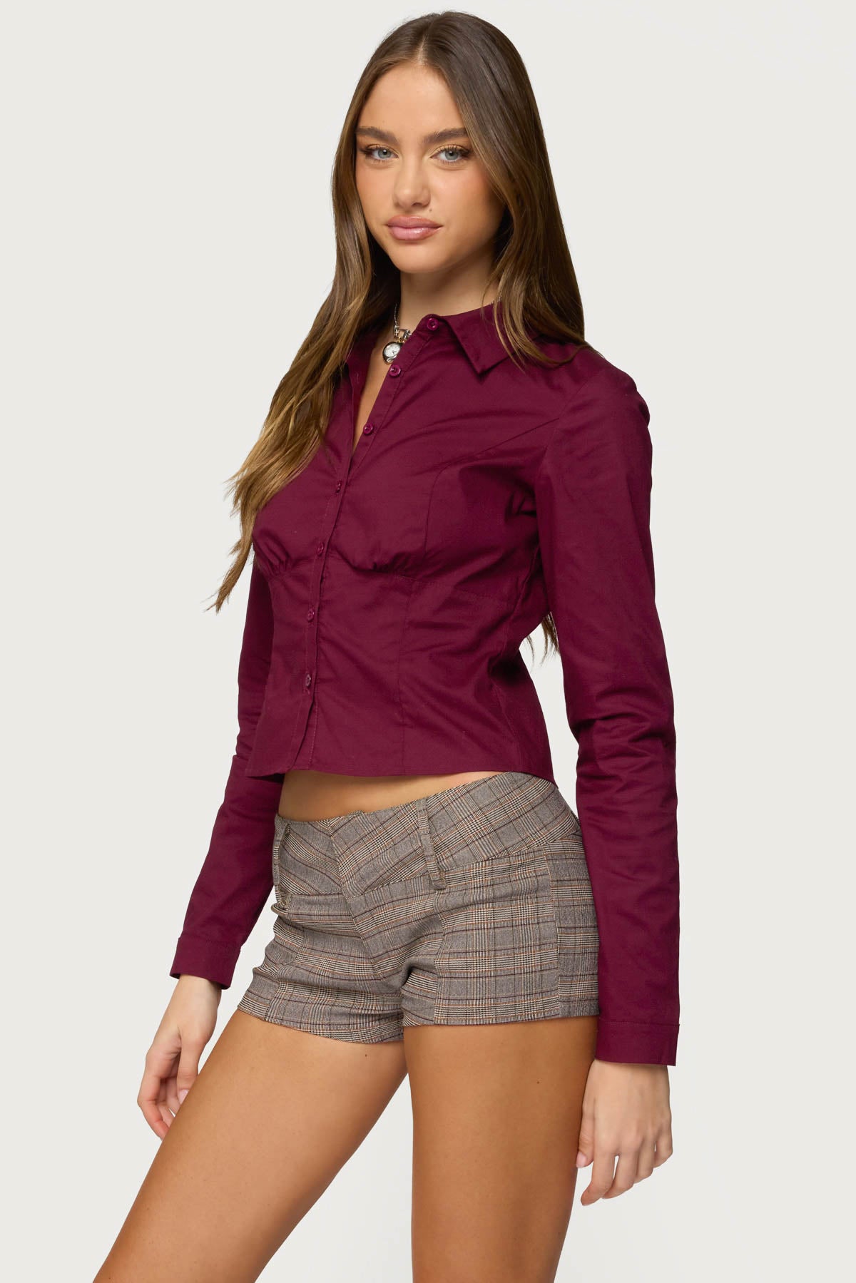 Laurna Tailored Button Up Shirt - Image 3