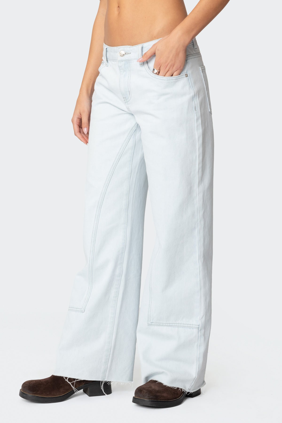 Savanna Low Rise Baggy Jeans - Image 3