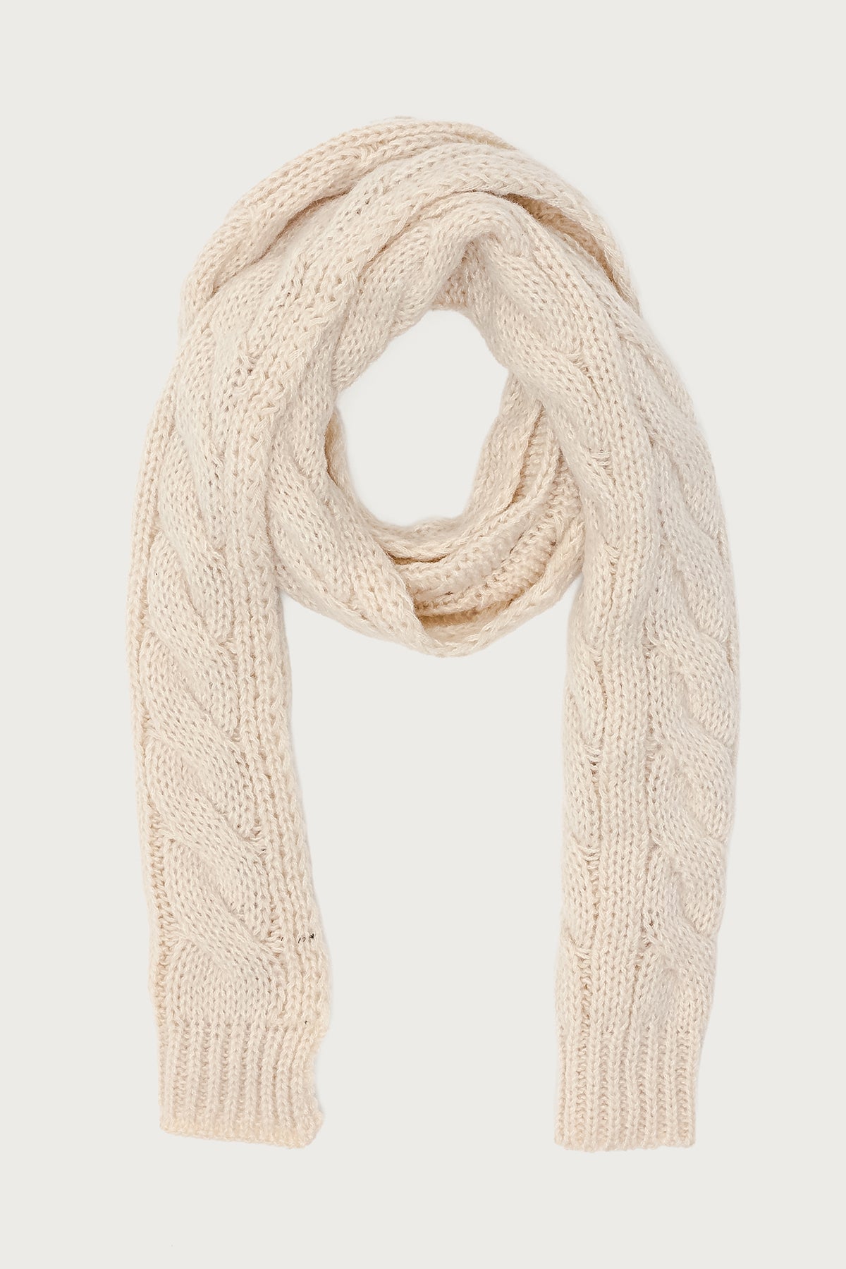 Cable Knit Scarf - Image 2