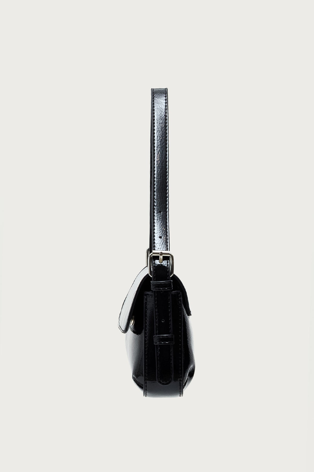 Red Carpet Faux Patent Leather Bag - Image 3