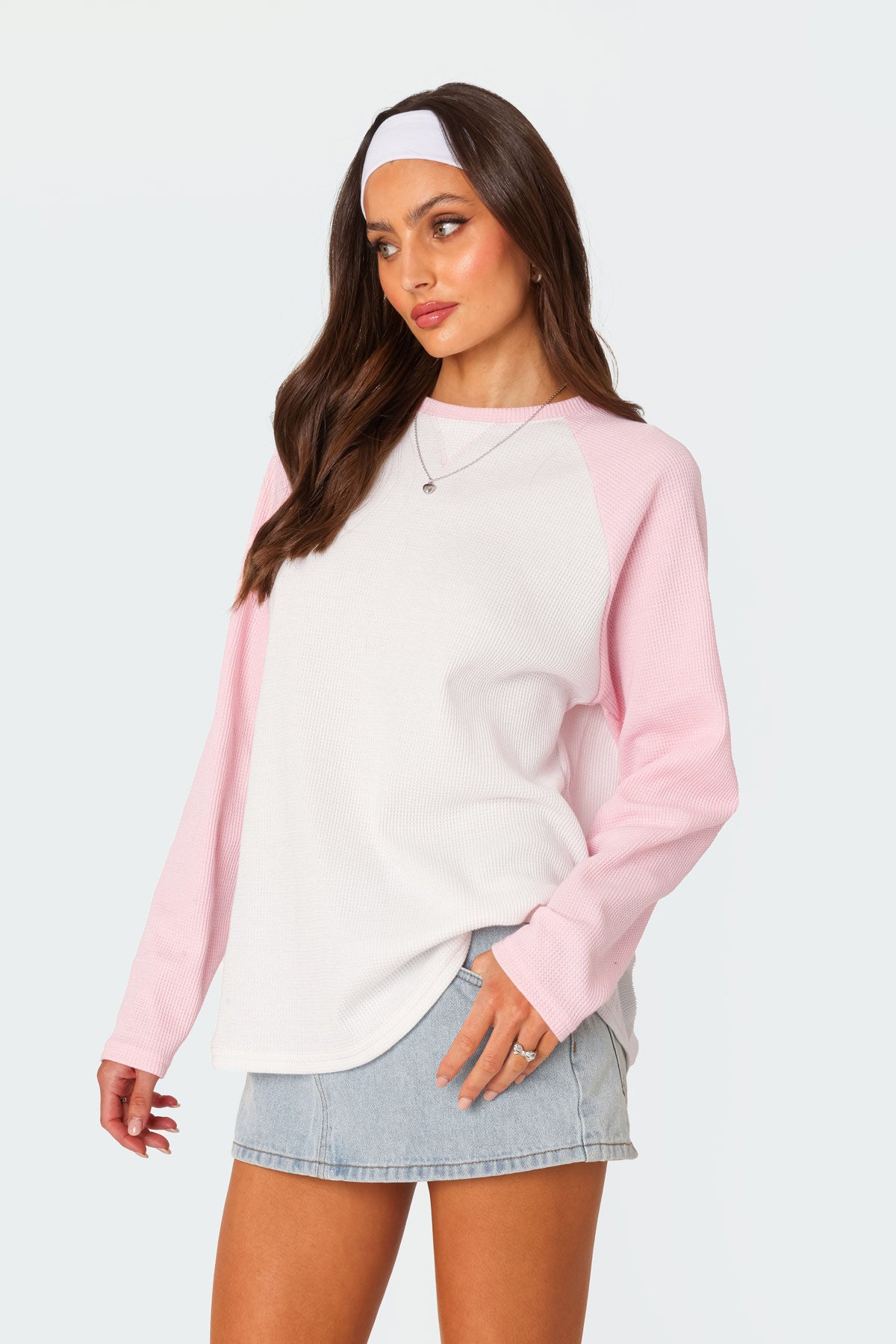 Me Time Oversized Waffle Top - Image 3