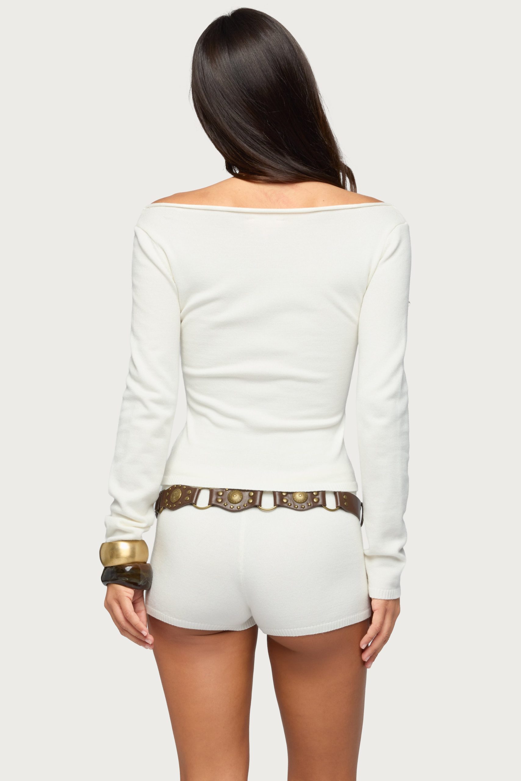 Arianna Off Shoulder Sweater - Image 4