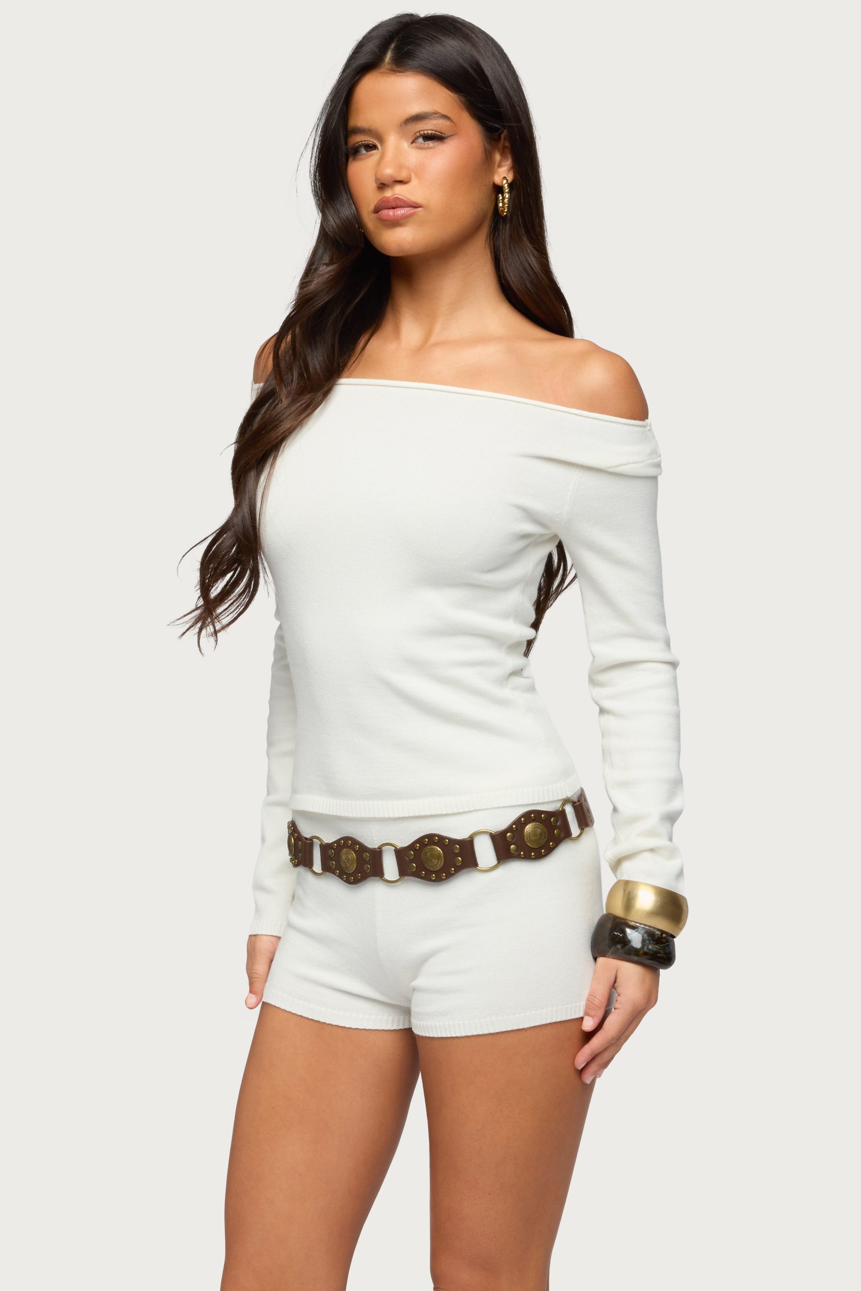 Arianna Off Shoulder Sweater - Image 3