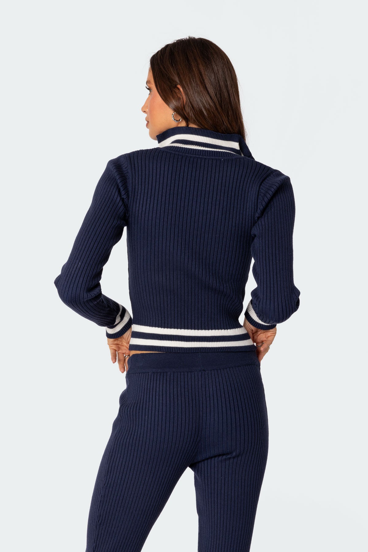 Pluto Ribbed Cardigan - Image 4