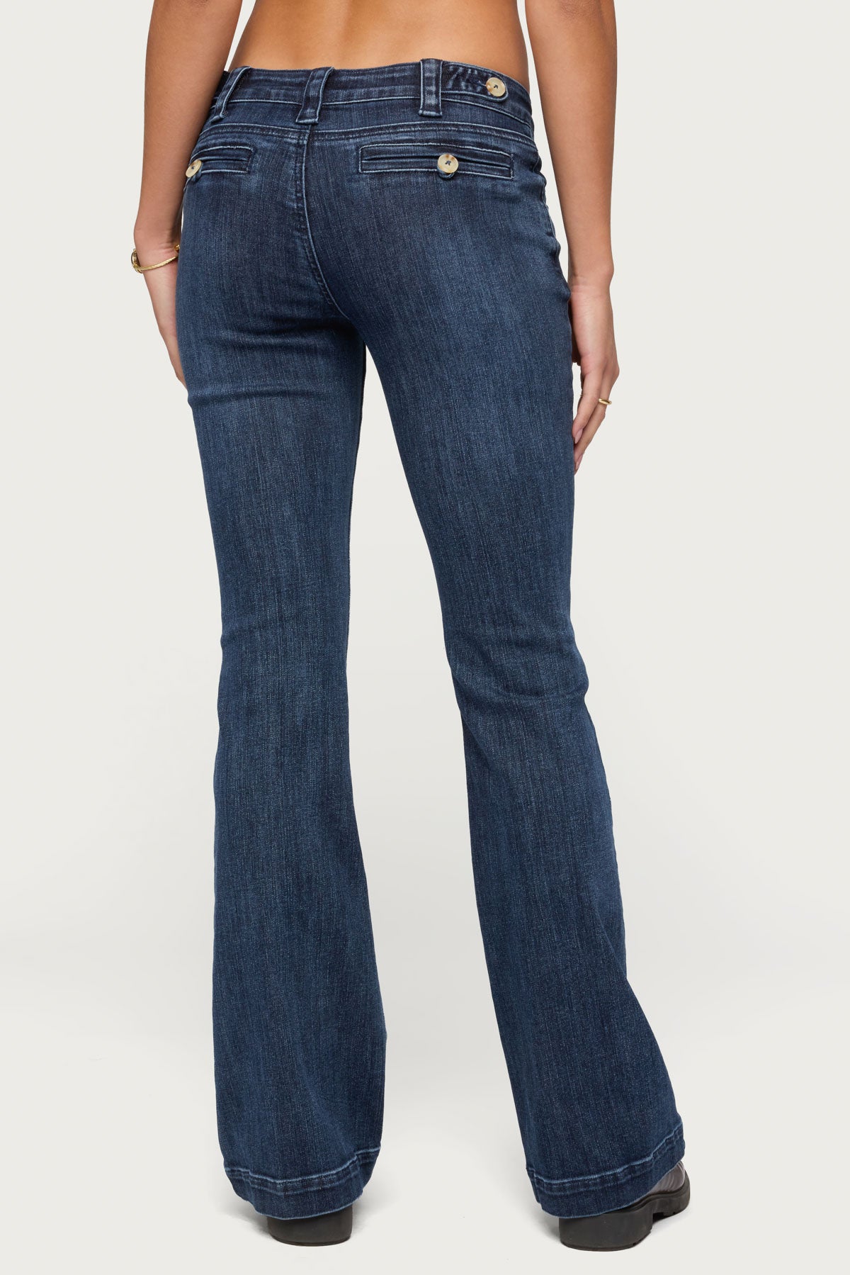 Roccio Low Rise Bootcut Jeans - Image 4