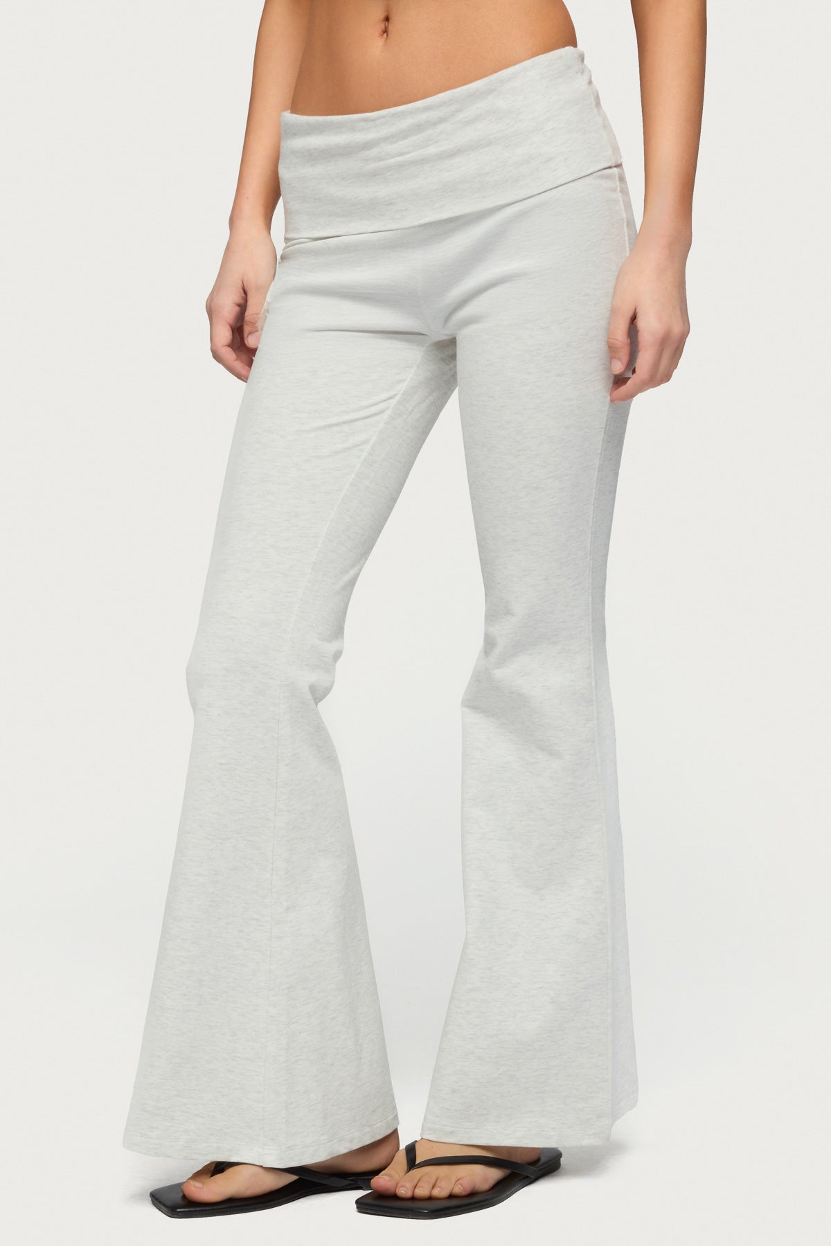 Petite Naomi Foldover Flared Leggings - Image 3