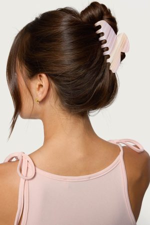 Striped Claw Clip