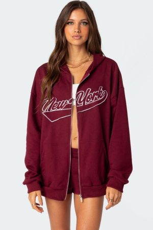 New York Oversized Hoodie