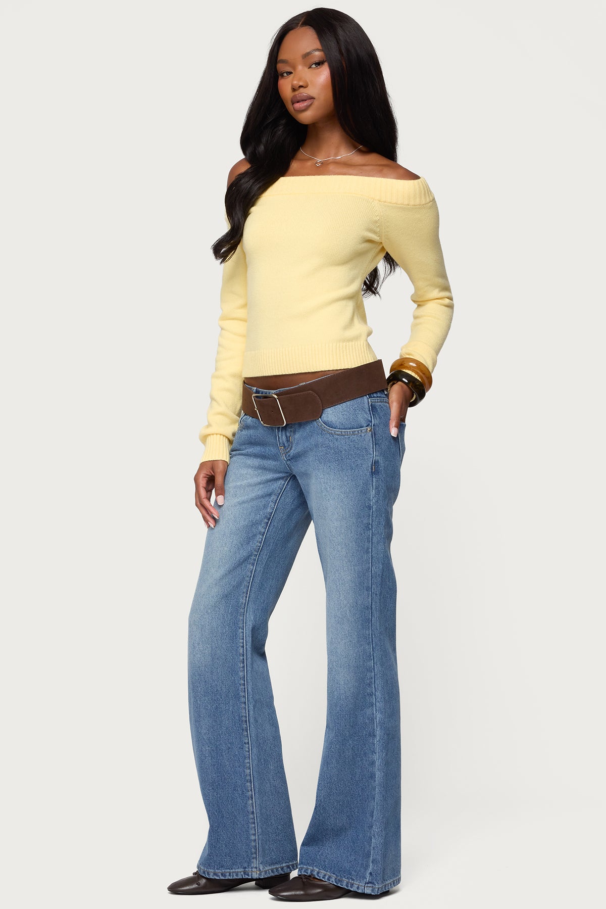 Kiarah Low Rise Bootcut Jeans - Image 3