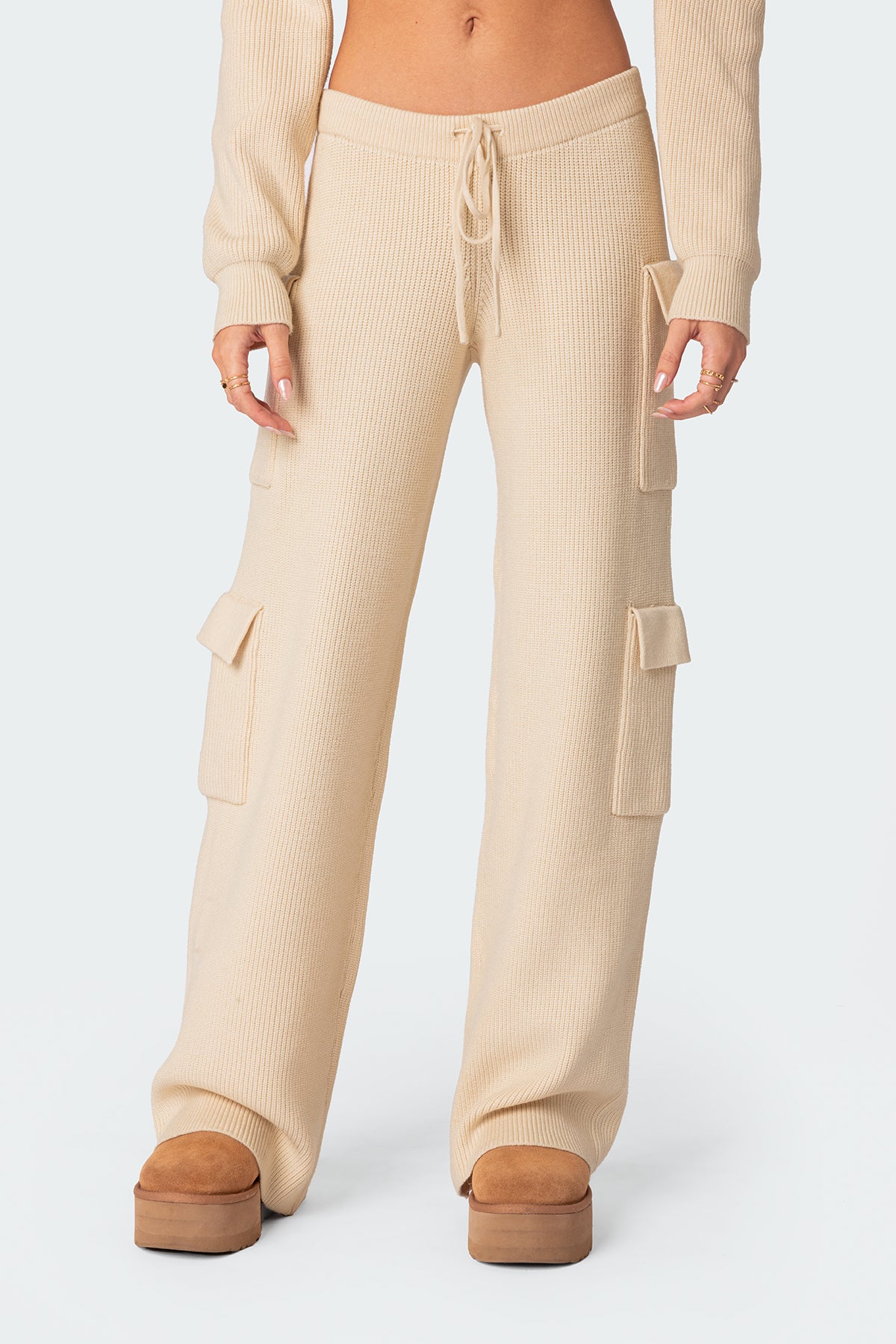 Wynter Knit Cargo Pants - Image 2