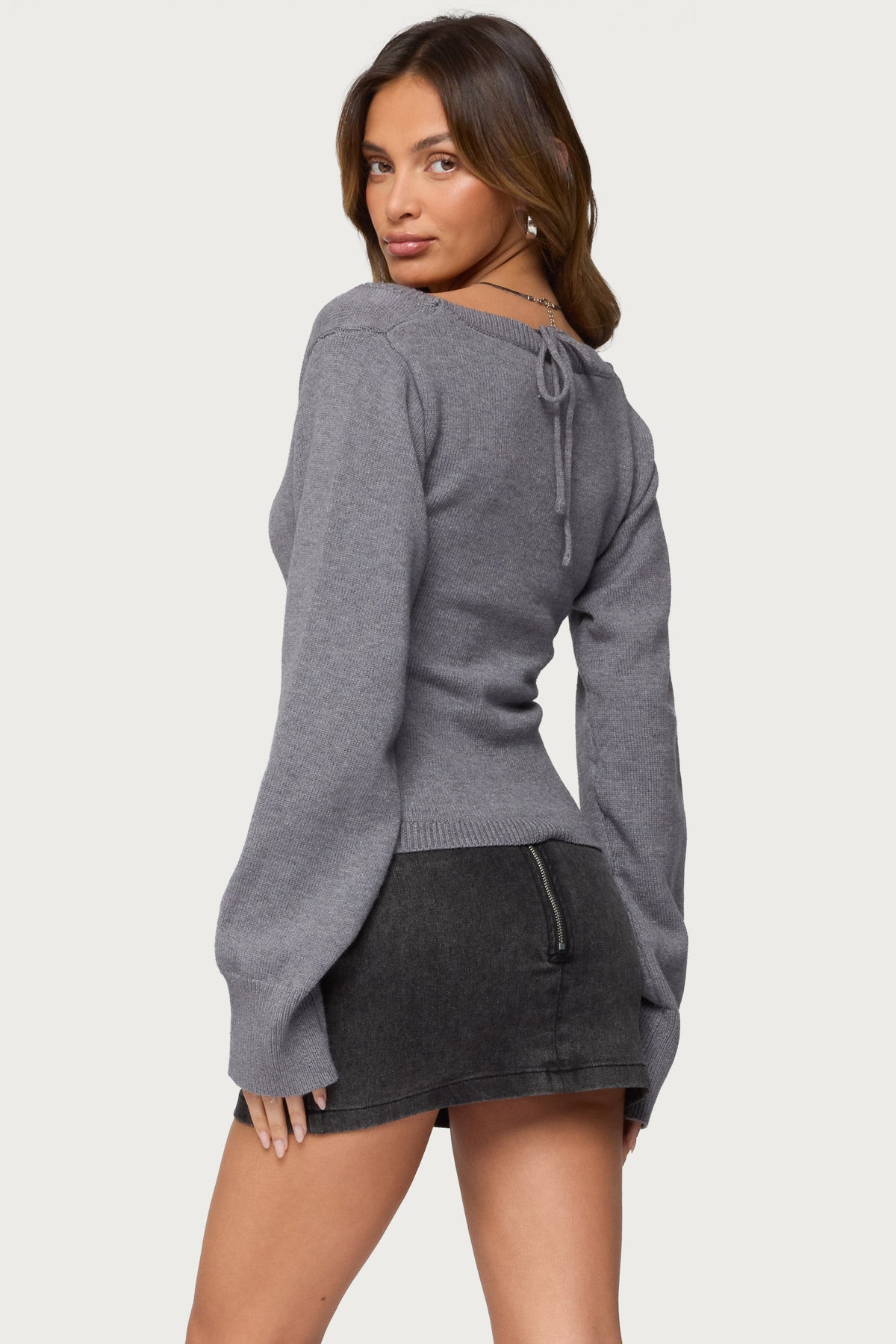 Stacie V Neck Sweater - Image 4