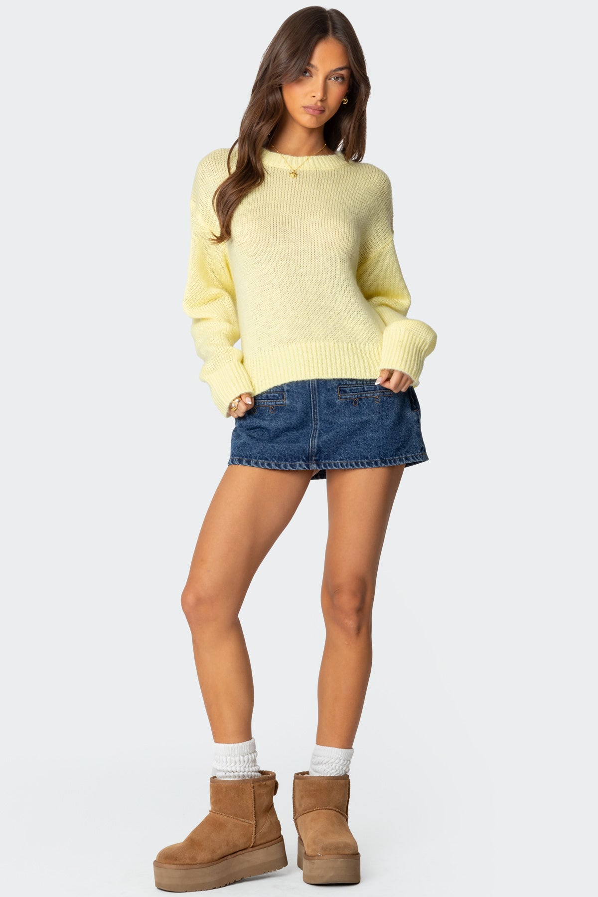Kyrah Oversized Knit Sweater - Image 2