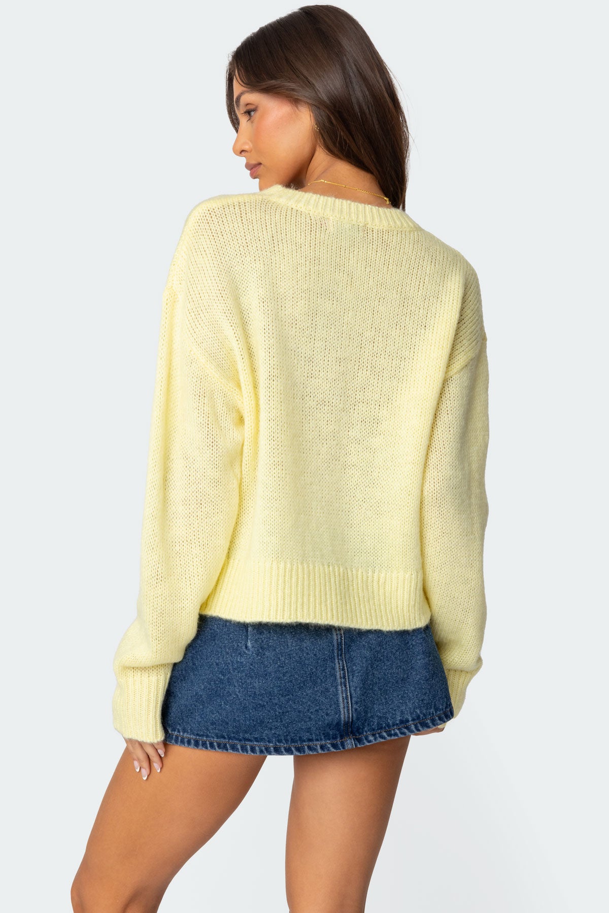 Kyrah Oversized Knit Sweater - Image 3