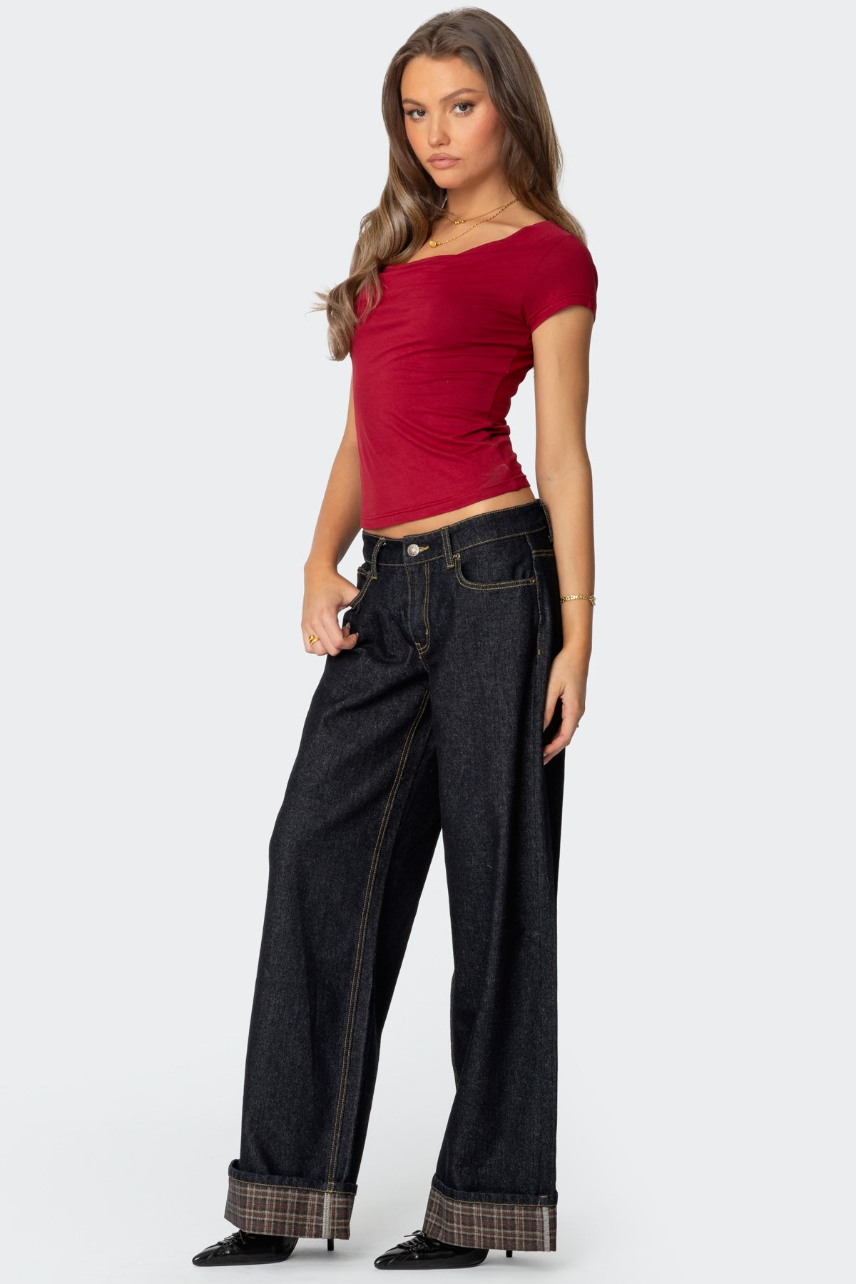 Javi Cowl Neck Top - Image 3