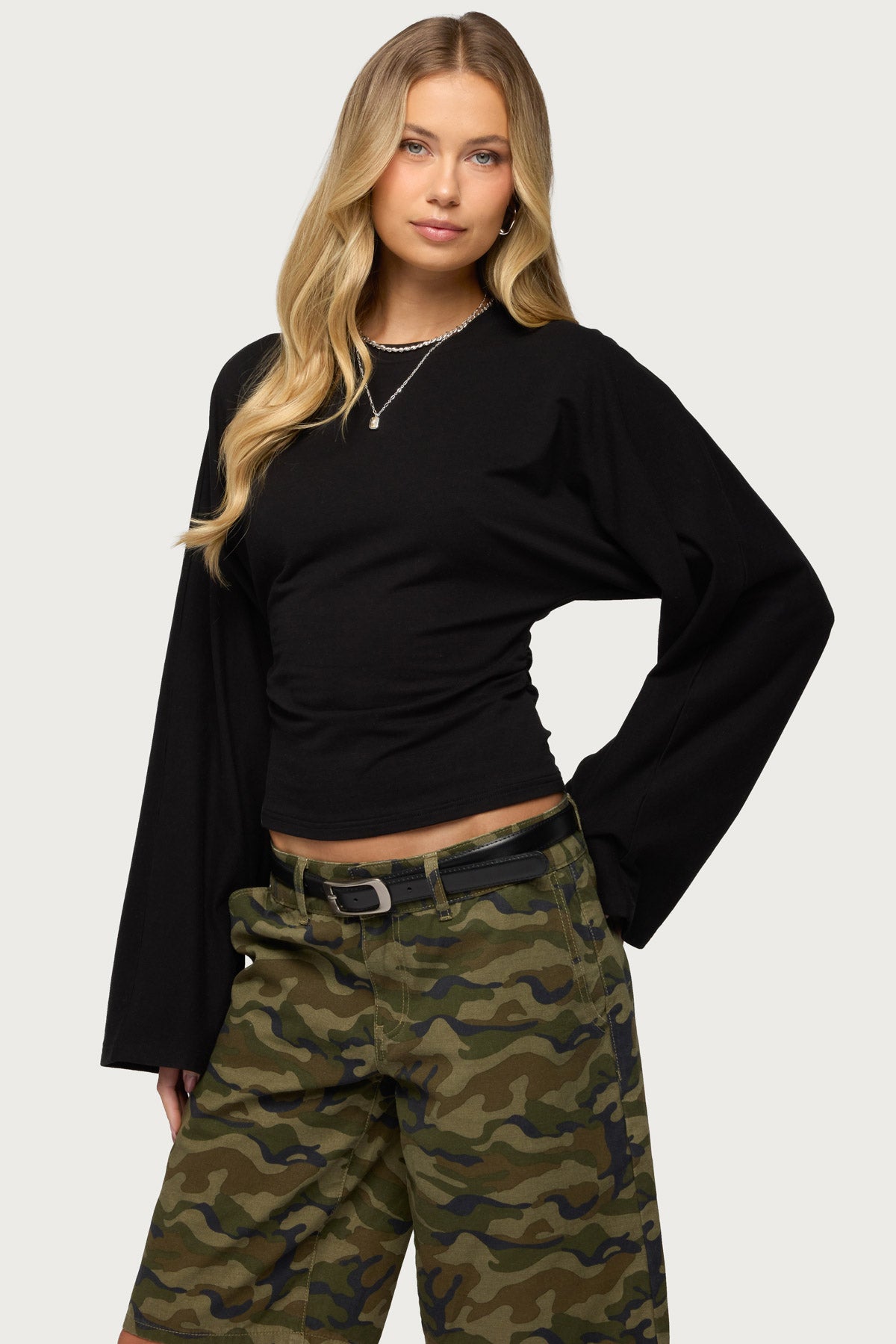 Charlisa Cinched Waist Top - Image 3