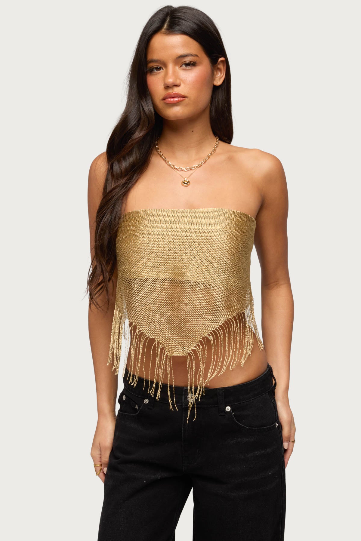 Fringed Waist Scarf - Image 3