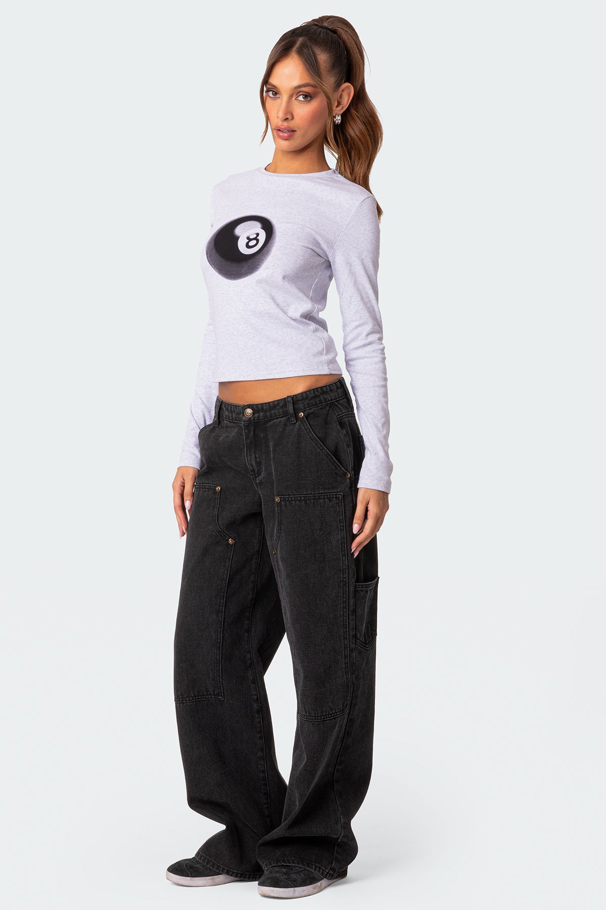 8 Ball Long Sleeve T shirt - Image 5