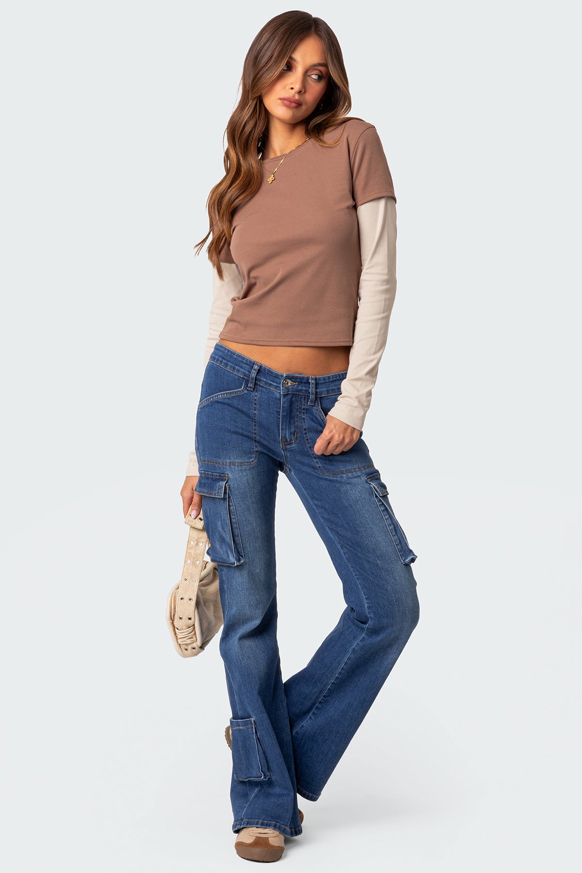 Mood Layered Long Sleeve T Shirt - Image 5
