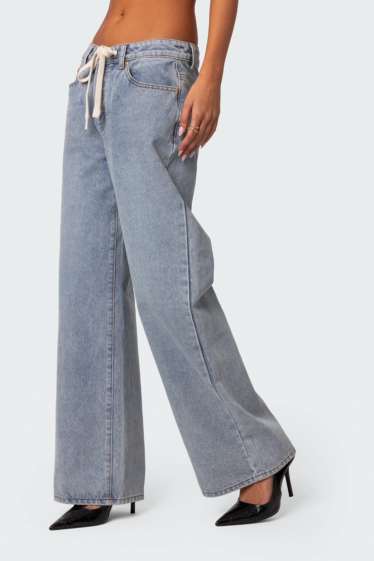 Wynn Low Rise Baggy Jeans - Image 3