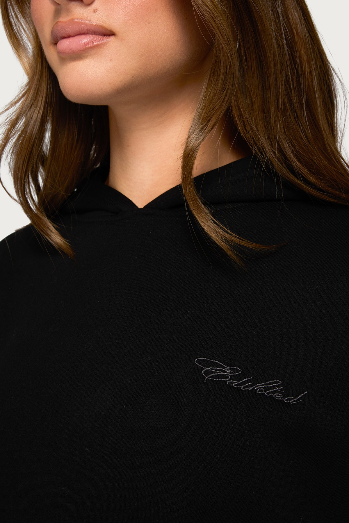 Basic Girl Oversized Edikted Hoodie - Image 3