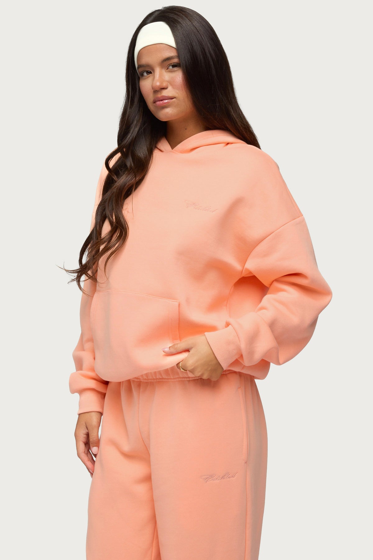 Basic Girl Oversized Edikted Hoodie - Image 2
