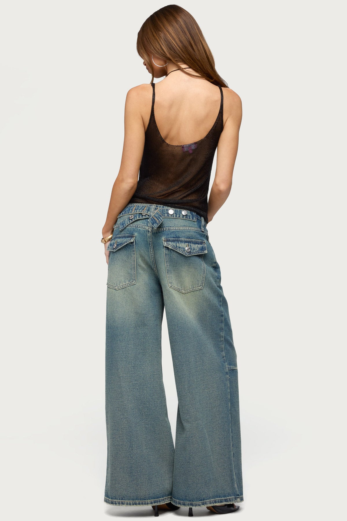 Meena Shiny Knit Tank Top - Image 5