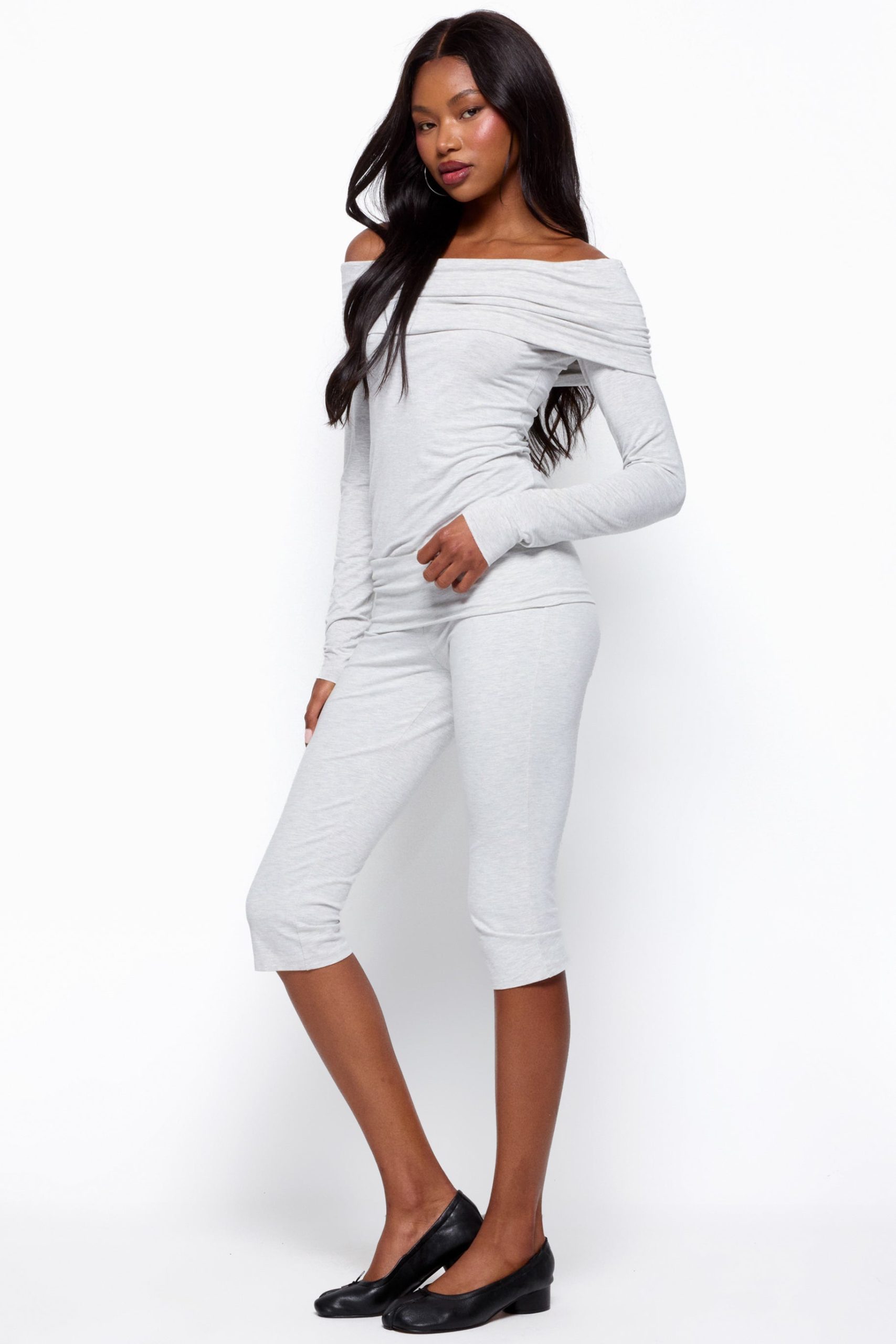 Habiba Foldover Off Shoulder Top - Image 6