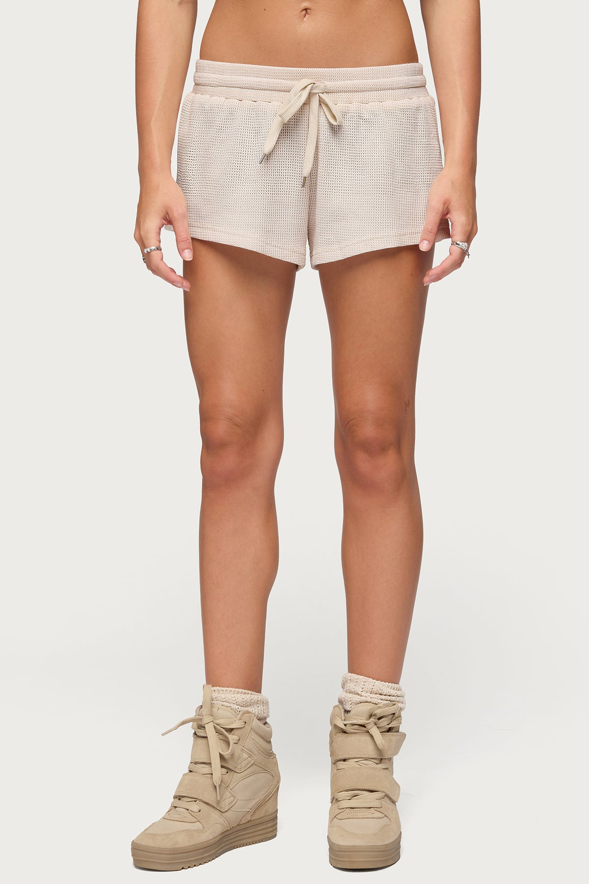 Baila Waffle Shorts - Image 2