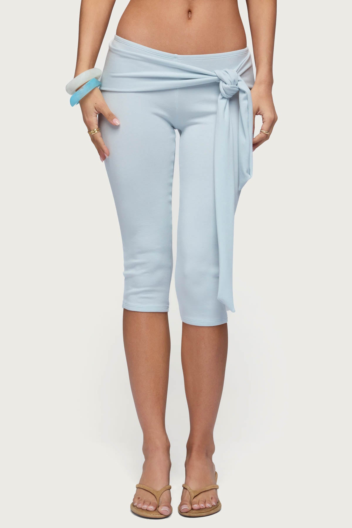 Adara Tie Capri Pants - Image 2