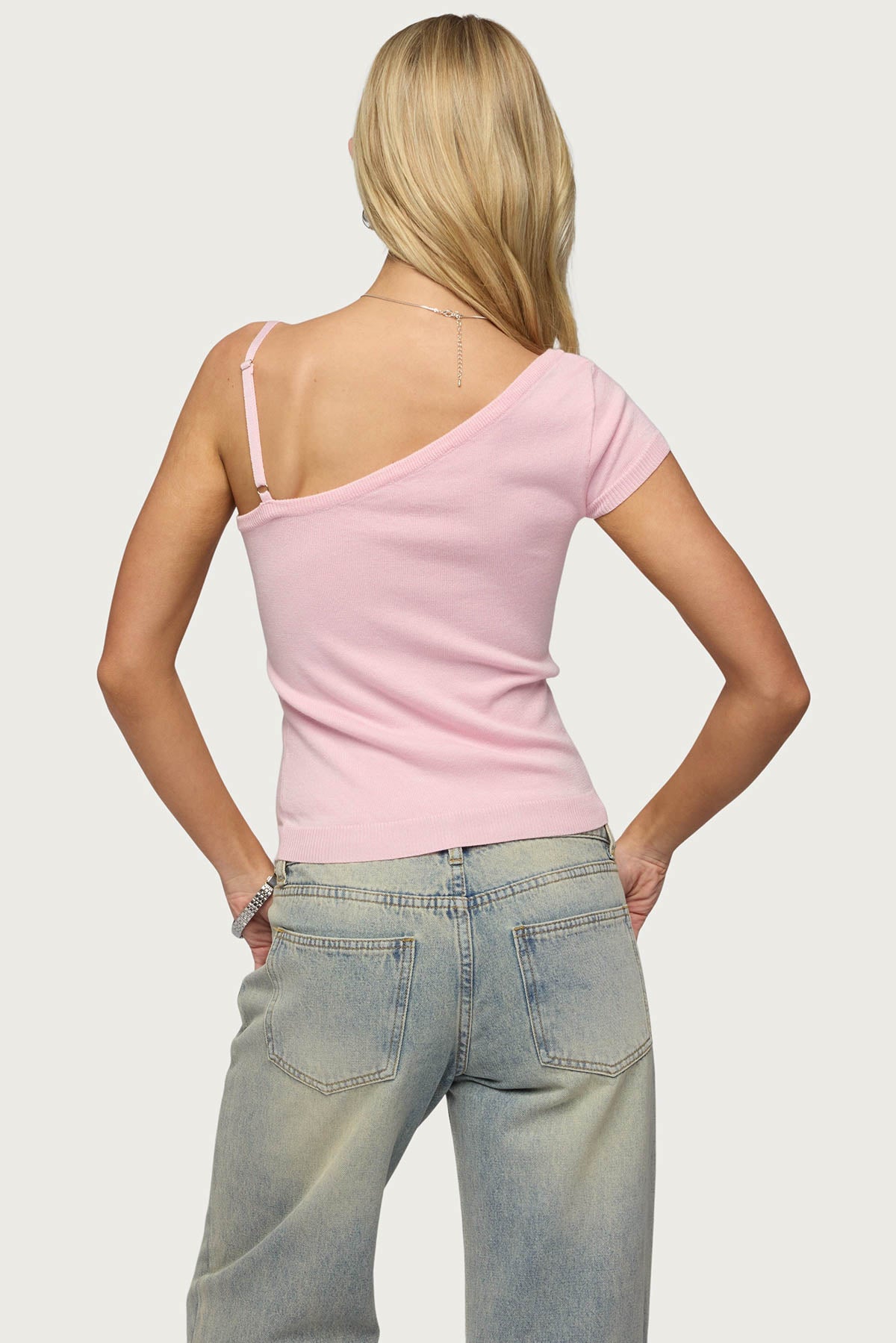 Lorelai Asymmetric Knit Top - Image 5