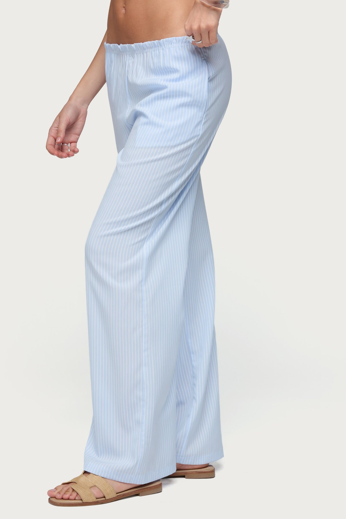 Cersei Striped Low Rise Pants - Image 4