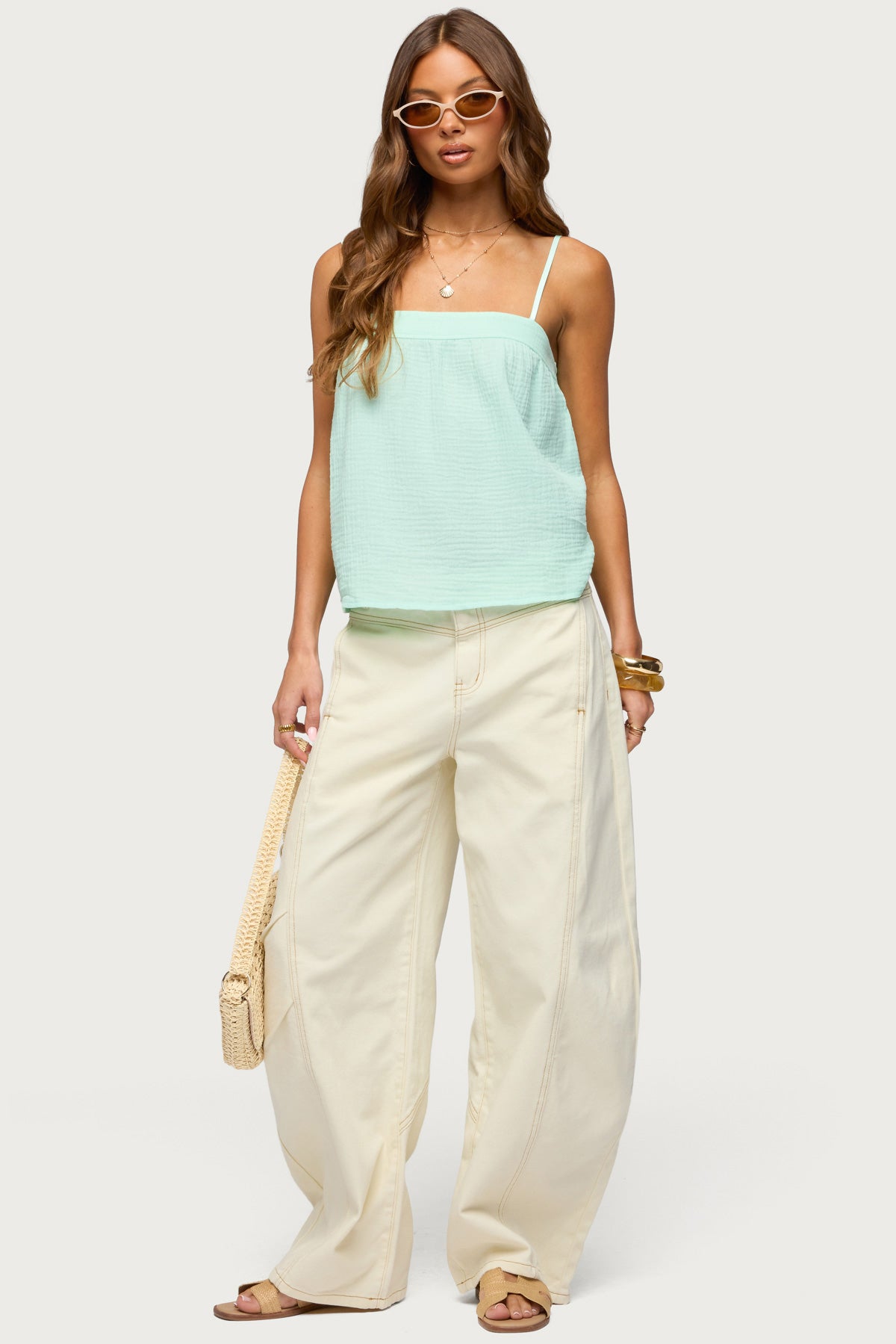 Sapphire Textured Tank Top - Image 2