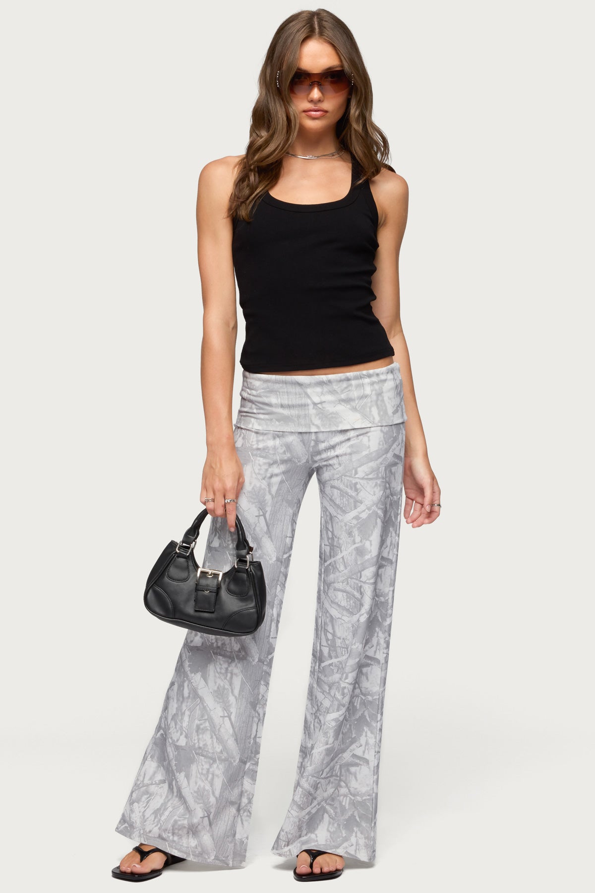 Harlowe Ribbed Racerback Tank Top - Image 2