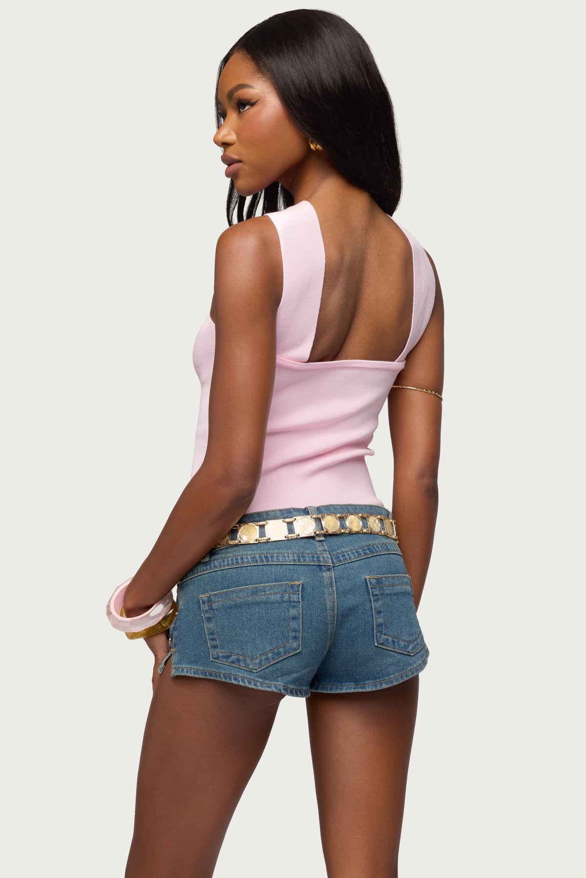 Kerren Knotted Knit Top - Image 4